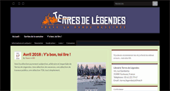 Desktop Screenshot of collectivites.terresdelegendes.fr